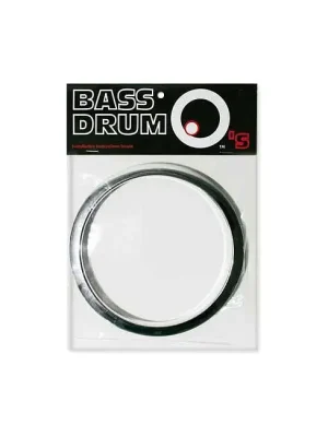 BASSDRUM OS HC-4 Chrome Lochverstärkungsring - Meistverkauft
