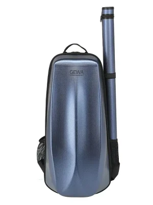 Profi-Qualität | GEWA 300.834 Space Bag Blue Violinkoffer Rucksack 4/4 -3/4