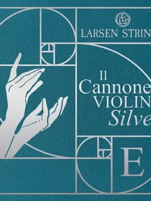 LARSEN Il Cannone Violin Silver 4/4 E Silver Saite Einzelsaite für Violine (631.473.002) - Kostenlose Rückgabe