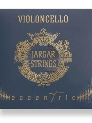Nur heute - JARGAR Eccentric Cello Medium 4/4 Set A-D-G-C Saiten für Cello (blaue Packung), 638.970
