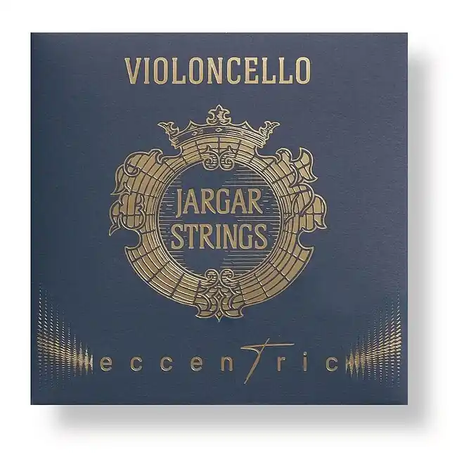 Nur heute - JARGAR Eccentric Cello Medium 4/4 Set A-D-G-C Saiten für Cello (blaue Packung), 638.970