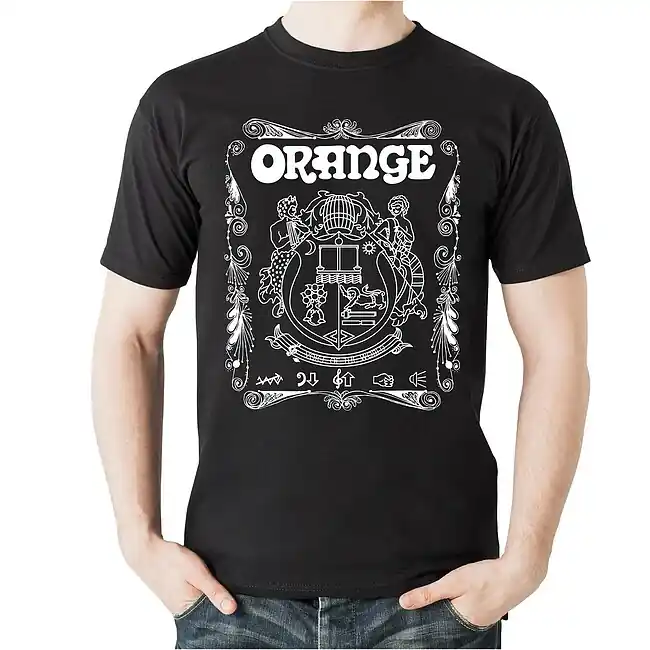 ORANGE T-Shirt Crest schwarz Grösse XL Bekleidung, Merchandise | Sehr beliebt