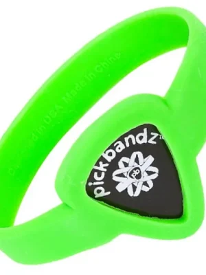 PICKBANDZ Armband Youth Groovy Green Silikonarmband für Plektrum / AL | Mega-Angebot