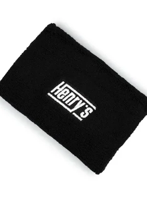 HENRYS Lifestyle Sweatband Black Schweißband - Topseller