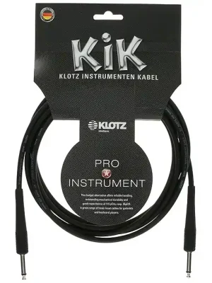 KLOTZ KIK-G3,0PP1 Basic Instrumentenkabel Kl-Kl 3m | Jetzt erhältlich