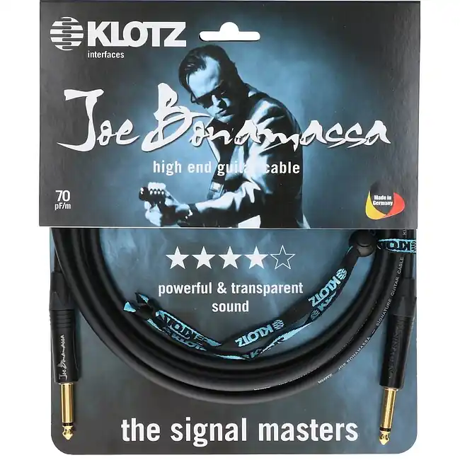 KLOTZ JBNPP090 Joe Bonamassa Signature Instrumentenkabel Kl-Kl 9m - Werkspreis