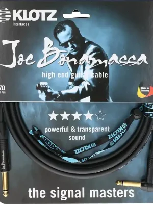 KLOTZ JBNPR045 Joe Bonamassa Signature Instrumentenkabel Kl-WKl 4,5m | Nur für kurze Zeit