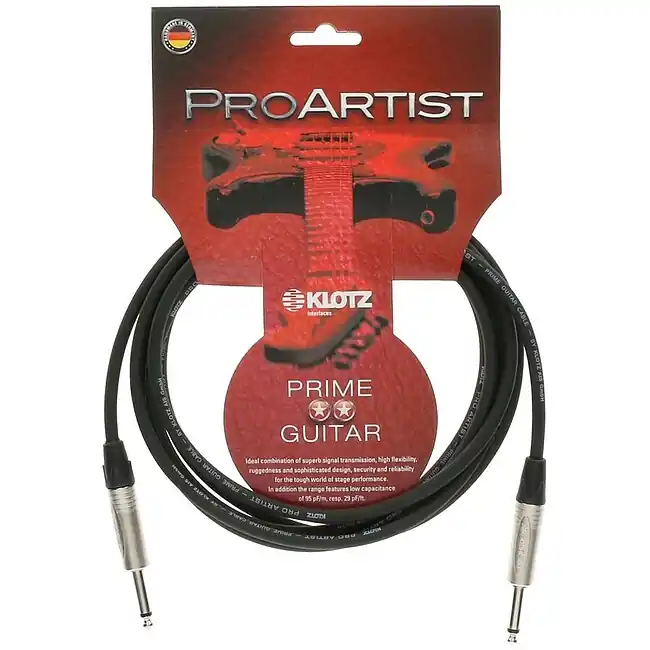 KLOTZ PRON060PP Pro Artist Prime Instrumentenkabel Kl-Kl 6m | Nur solange der Vorrat reicht