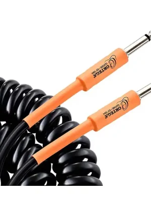 ORTEGA ORCCIS-30BK Retro Series Instrumentenkabel Kl-Kl 9,0m gerade/gerade | Qualitätsprodukt