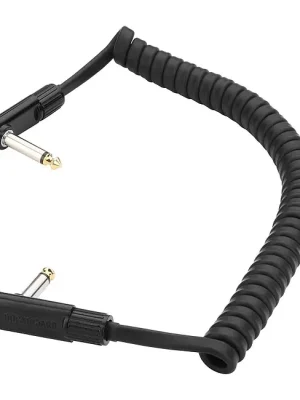 Jetzt erhältlich | ROCKBOARD RBO CAB PC F 150 CC Black Coiled Flat Patch Cable WKlm-WKlm 150cm