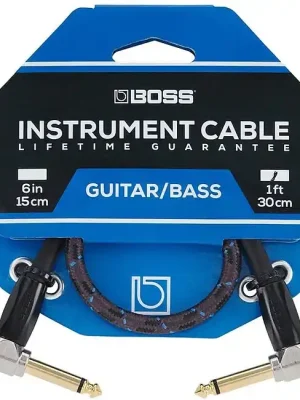 Hochwertig - BOSS BIC-1AA Patchkabel WKl-WKl 0,3m