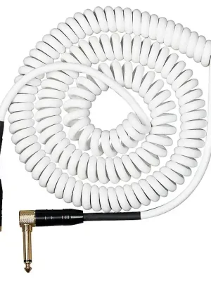 Neuheit - CASCHA CCA-G2WH6 Advanced Line Spiral-Instrumentenkabel White Kl-Kl 6m