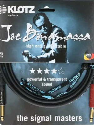 KLOTZ JBNPSP060 Joe Bonamassa Signature Instrumentenkabel Kl-Kl Silentplug 6m | Schneller Versand
