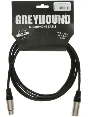 KLOTZ GRG1FM10.0 Greyhound Mikrofonkabel XLRm-XLRf, 10m | Schnelle Lieferung