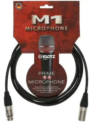 Nur noch heute | KLOTZ M1FM1N-0100 Mikrofonkabel XLRm-XLRf, 1m