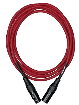 Jetzt zugreifen - CASCHA CCS-M1RD2 Standard Line Mikrofonkabel XLRm-XLRf Red, 2m