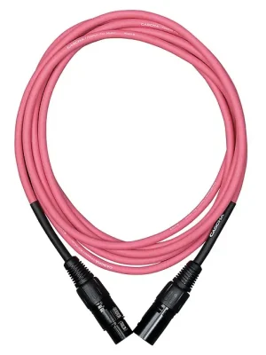 CASCHA CCS-M1PK9 Standard Line Mikrofonkabel XLRm-XLRf Pink, 9m | Online bestellbar