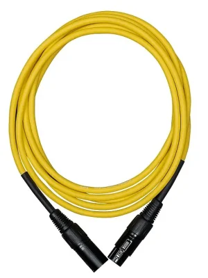 Top bewertet - CASCHA CCS-M1YL9 Standard Line Mikrofonkabel XLRm-XLRf Yellow, 9m