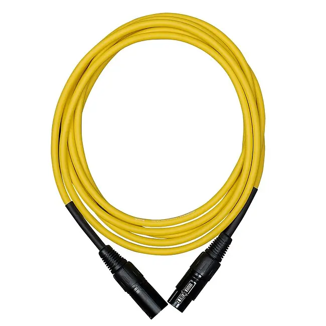 Top bewertet - CASCHA CCS-M1YL9 Standard Line Mikrofonkabel XLRm-XLRf Yellow, 9m