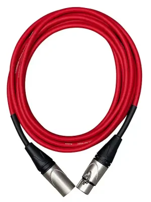 CASCHA CCA-M1RD6 Advanced Line Mikrofonkabel XLRm-XLRf Red, 6m | Jetzt sichern