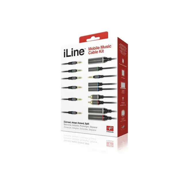 Sofort kaufen | IK MULTIMEDIA iLine Mobile Music Cable Kit Adapterkabel