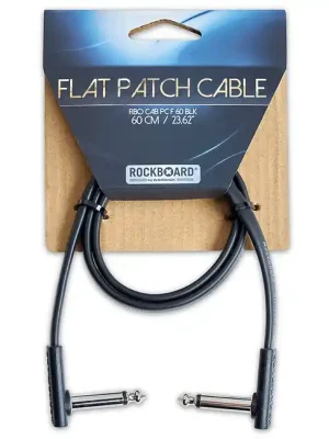 Nur für kurze Zeit - ROCKBOARD RBO CAB PC F 60 BLK Pack 3 Patchkabel WKlm - WKlm, 0,6m (Stück)