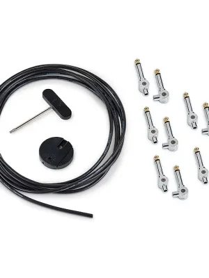 ROCKBOARD CAB PW SET CR PatchWorks Solderless Patch-Kabelset 3m inkl. 10 Stecker, chrom - Nur für kurze Zeit