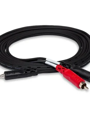 Sonderangebot | HOSA CMR-210 Y-Kabel 3,5mm StKlm - 2x RCA (Cinch), 3m (10ft)
