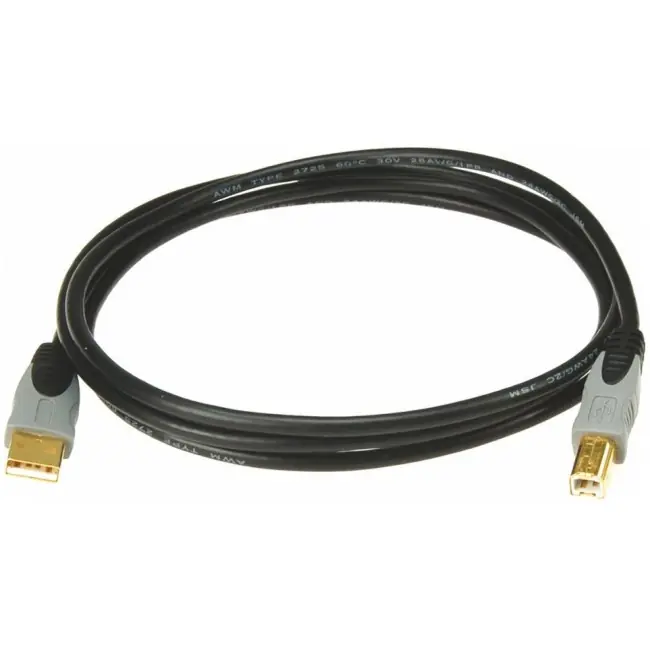 KLOTZ USB-AB3 High Speed USB2.0 A-B Datenkabel 3m | Qualitätsprodukt