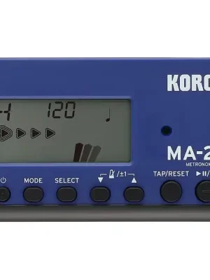 KORG MA-2 BL Digitales Metronom mit LCD-Nadelanzeige, blau | Abverkauf