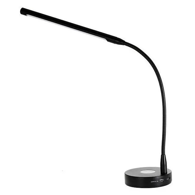 Jetzt erhältlich - GEWA PL-39 B LED-Notenpult/Klavier/Piano-Lampe, schwarz matt