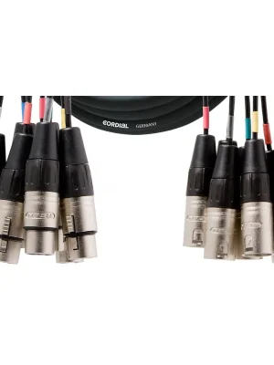 Cordial CML 8-0 FM 5 C - 5m Multicore Kabel - Einfache Rückgabe