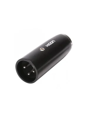 Abverkauf | Hicon HI-X3MX3-MM Mini XLR auf XLR Adapter schwarz