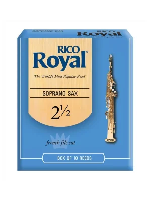 Direkt kaufen - Rico Royal Stärke 2,5 - Blatt für Sopransaxophon