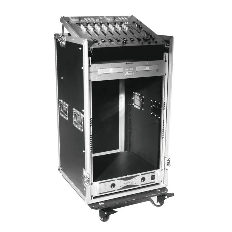 Extra sparen - Roadinger ROADINGER Spezial-Kombi-Case Profi, 17HE mit Rollen