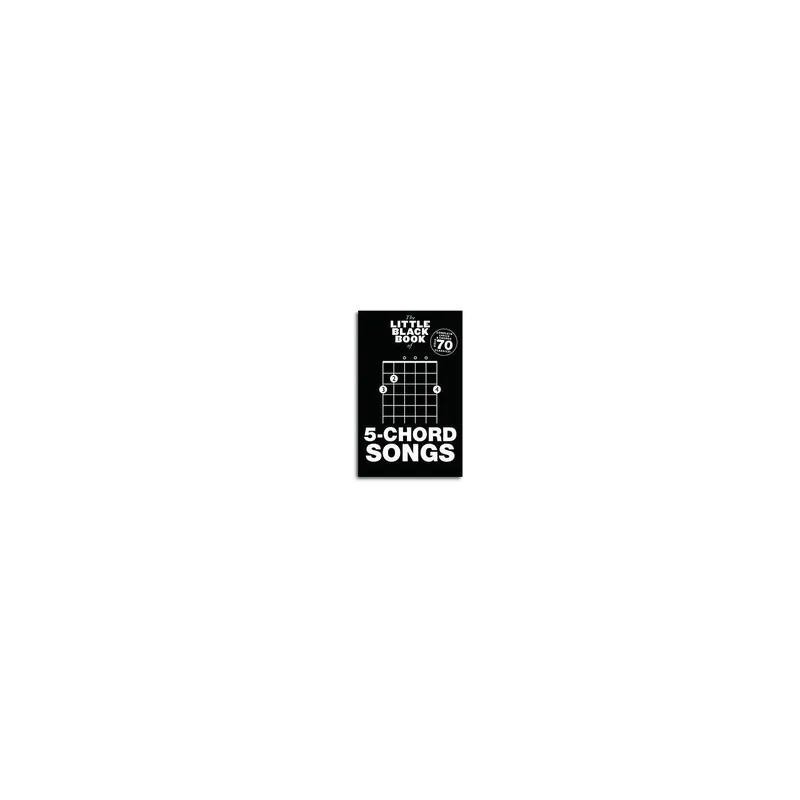 Begrenztes Angebot - Music Sales Limited The Little Black Book of 5-Chord Songs