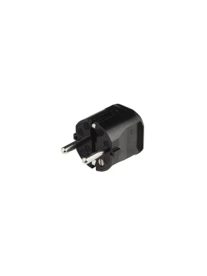 Eurolite Schutzkontakt Stecker Kunststoff, schwarz | Endet bald