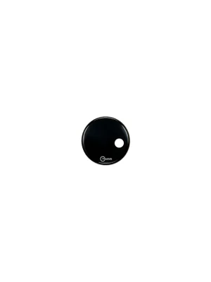 Aquarian 18" Regulator Resonanzfell schwarz mit Loch | Hohe Qualität