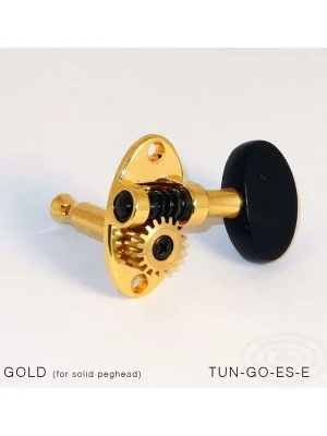 Schertler GO-ES-E - Mechaniksatz für E-Gitarre und Westerngitarre Gold | Profi-Qualität