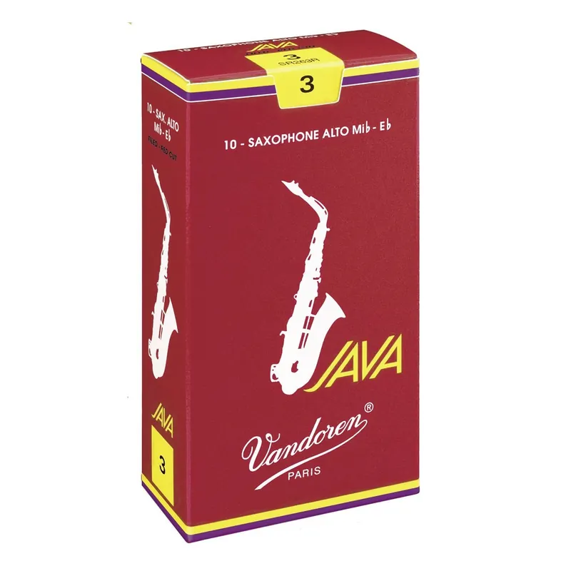 Aktion | Vandoren Java Filed RED Stärke 3,5 - Blatt für Altsaxophon (1 Stück)