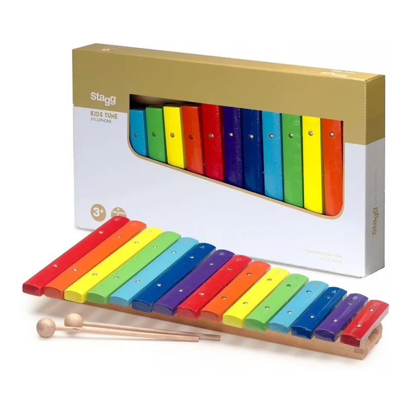 Stagg Xylophone mit 15 bunten Klangplatten - Werkspreis