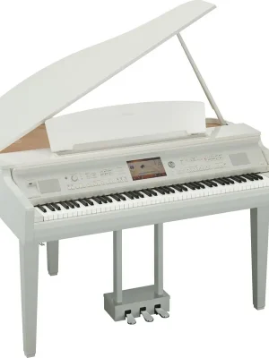 Günstig | Yamaha Clavinova CVP-709GPWH Digitalflügel in Weiß Hochglanz