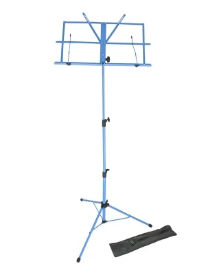 Basix Notenständer blau mit Transporttasche | Brandneu