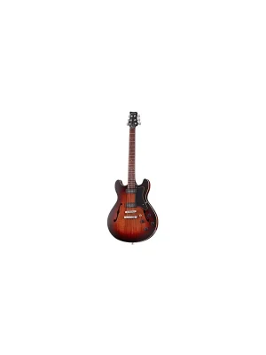 Direkt ab Werk | Framus GPS Mayfield Legacy Almond Sunburst - Halbresonanz E-Gitarre