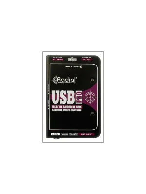 Radial USB-Pro - USB Stereo Di-Box - Kundenfavorit
