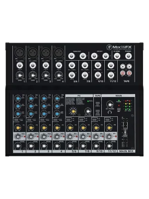 Mackie Mix12FX - 12-Kanal Kompaktmischpult mit Effekten - Bestellbar
