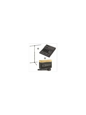 Mackie Bundle Mackie Mix8 + Stativ + Mikrofon + Kabel - Neu verfügbar