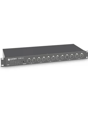 Versandbereit - Cameo Cameo SB 6 DUAL - 6-Kanal DMX Splitter / Booster (3-Pol und 5-Pol)
