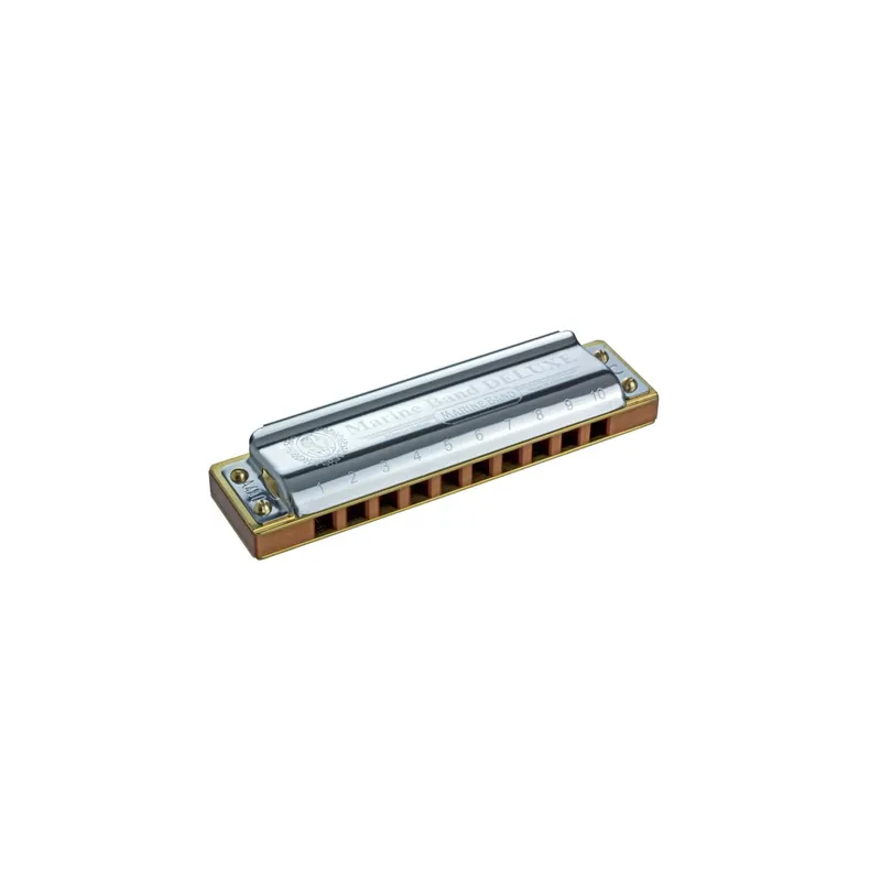 Fast ausverkauft | Hohner Marine Band Deluxe Db Mundharmonika - HOM200502X