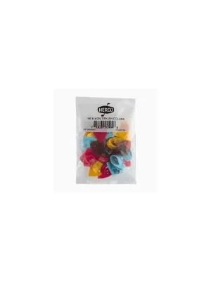 Aktion - Dunlop HE114 Flat Thumbpicks, 24 pcs., diff. colors, extra heavy
